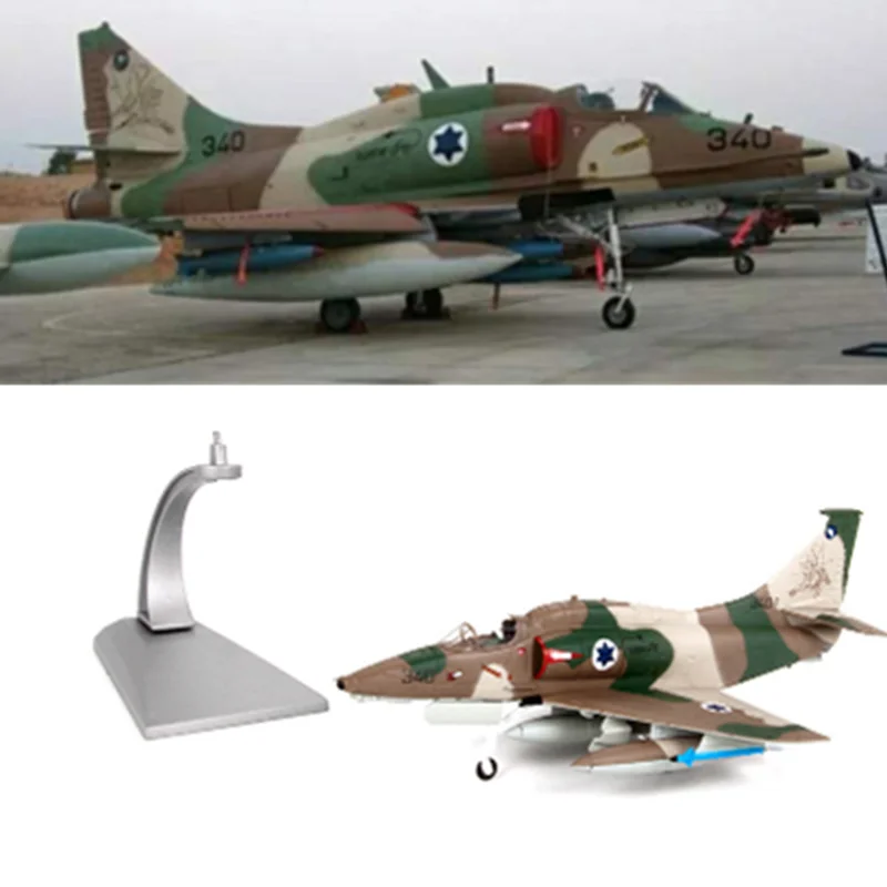Коллекция 1: 72 Масштаб 17,5 см Американский A-4 Штурмовик модель Литой Сплав A4M Skyhawk истребитель дисплей для детей и взрослых