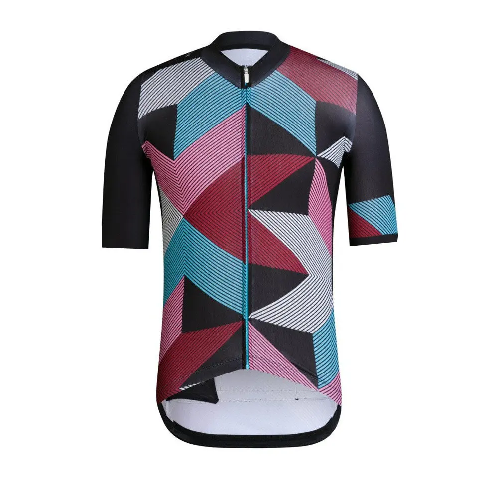 Stripes CROSS JERSEY pro team aero cycling jersey High quality short sleeve gear Anti-sweat Quick Dry bicycle shirt men | Спорт и