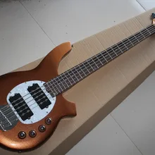 Новинка года+ фабрика+ Ernie Ball Music Man морской скат BONGO Bass металлический цвет 6 струн bongo bass для музыкантов, Бонго