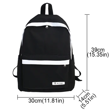 

Student Female Nylon Backpack Cute Women School Bag For Girls Waterproof Kawaii Backpacks Harajuku Teenage Lady Fashion Bag 2020