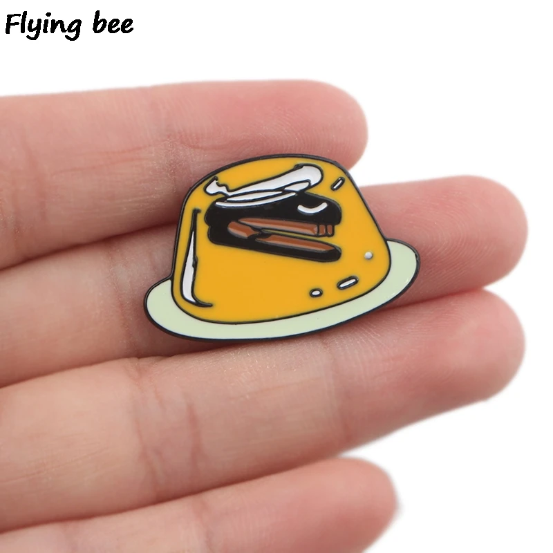 Flyingbee офисный степлер в Jello Pin Брошь и булавка эмалированные булавки Нагрудный значок броши на булавке значок для друзей женщин мужчин X0426
