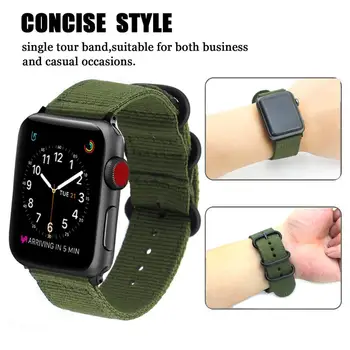 

Nato strap For Apple watch 4 band 44mm 40mm iWatch band 42mm 38mm Sports Nylon bracelet watch strap Apple watch 5 3 2 1 42/38 mm