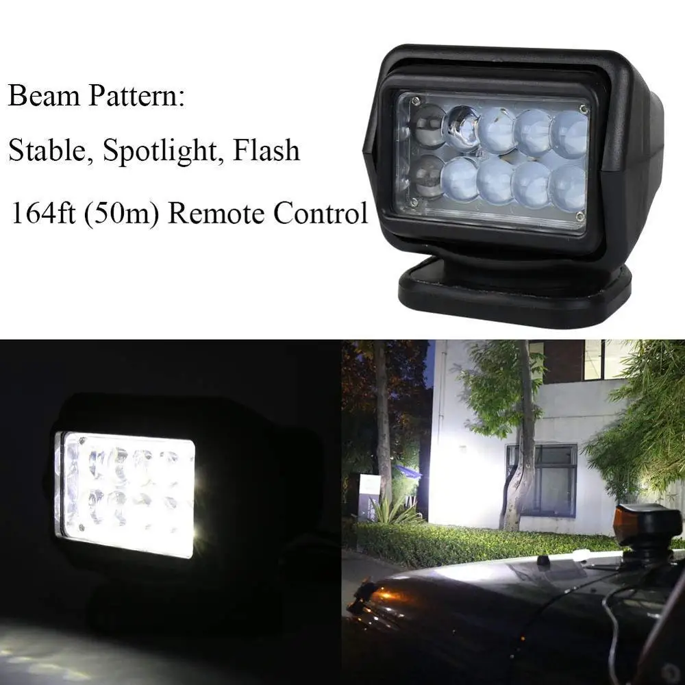 RIGIDON Security Emergency Led Search Lights, 38W 3800LM Portable