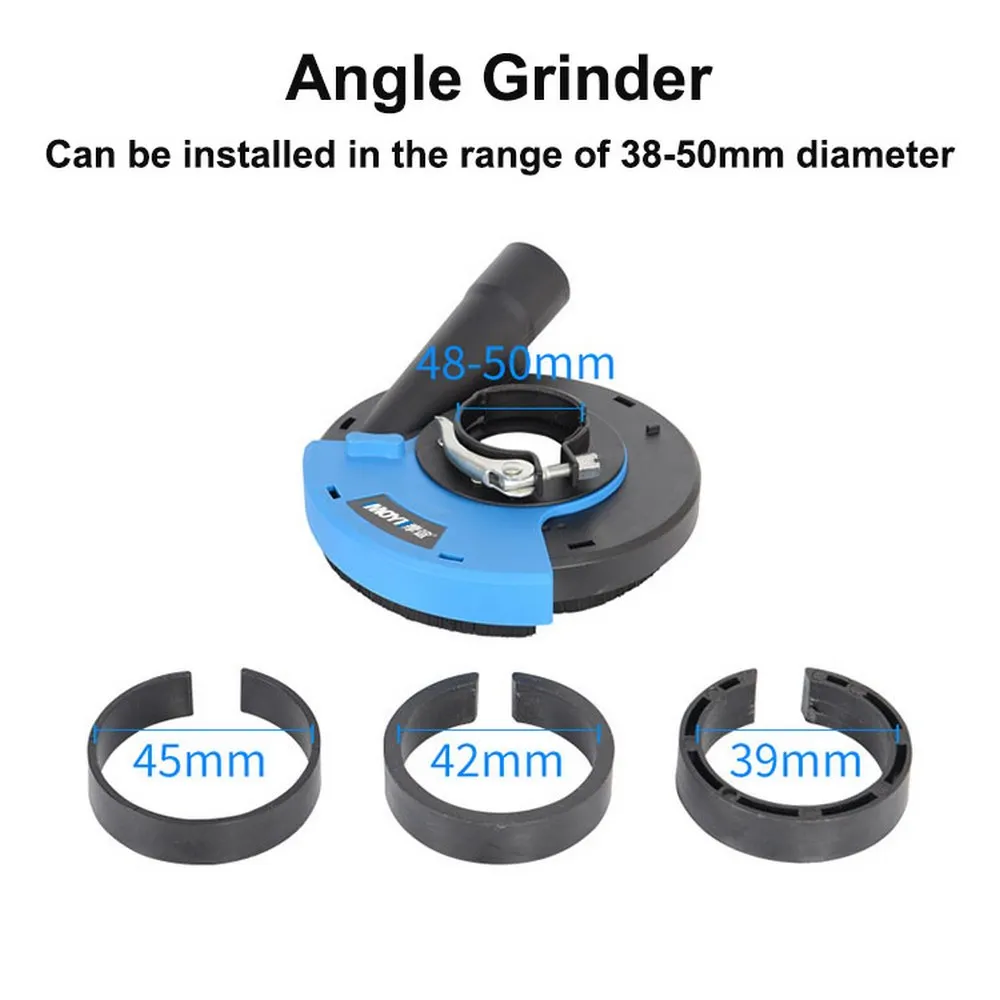 

5Inch Angle Grinder Dust Shroud Cover Shroud Dust Shroud For Angle Hand Grinder Concrete Stone Dust Collection Grinding Cover