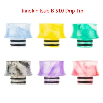 

Innokin Isub B Tank/OBS Engine 2 II/Crius 2 II/Taifun GT4 GT IV/GT3 GT III 510 Drip Tip Colorful Ultem Resin Recurve Mouthpiece
