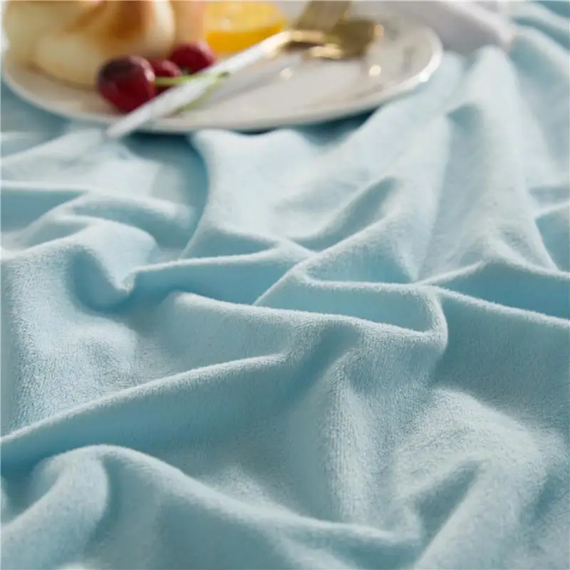 42 синий розовый толстый флисовый Зимний милый комплект постельного белья