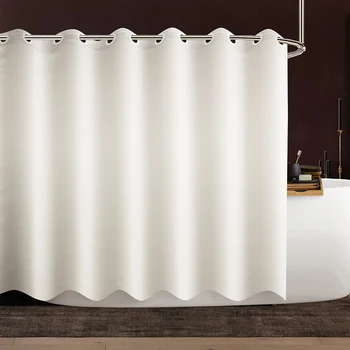 

Nordic Shower Curtain Bath Curtains Bathroom For Bathtub Bathing Cover Extra Large Wide 12pcs Hooks