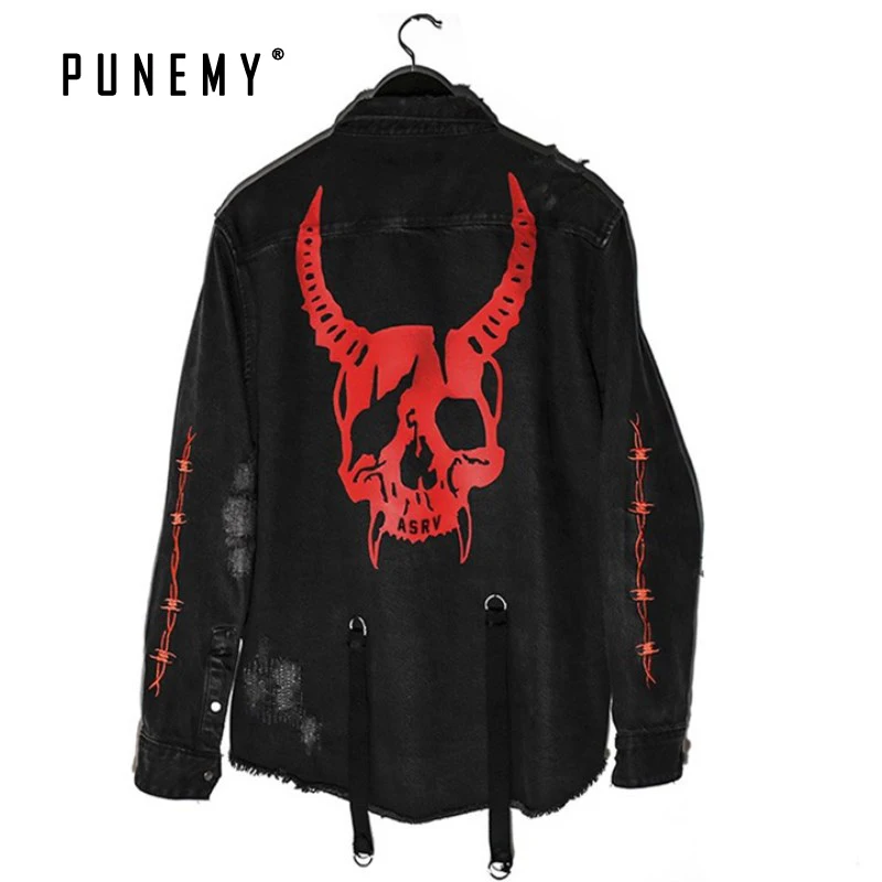 chaqueta punk hombre