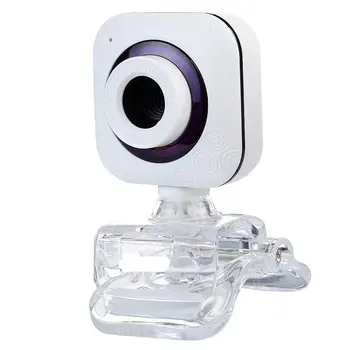 

USB Home Internet Cafe Clip With Microphone Video Camera Built-In Sound-Absorbing Microphone Manual Focus Video Conference