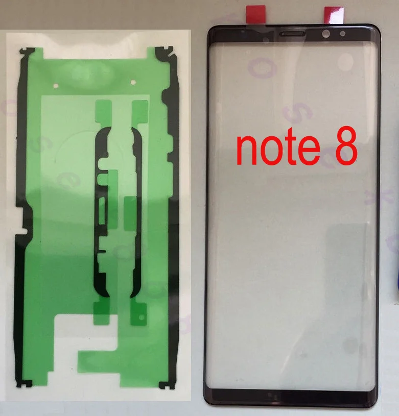 no tools Для samsung Galaxy Note 8 N950 N950F N950FD N950U N950W N950N телефон сенсорный экран передняя внешняя стеклянная панель Замена - Цвет: no tools