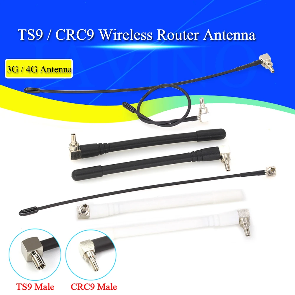 Антенна Wi-Fi TS9, 2 шт./Лот, 3G 4G, антенна для беспроводного маршрутизатора, CRC9, для Huawei E5573, E8372, E3372, PCI-карта, USB, беспроводной маршрутизатор