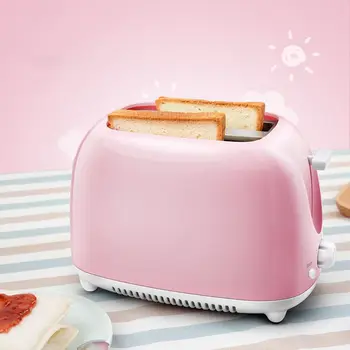 

2 Slices Stainless Steel Automatic Toaster Quick Heating Bread Kitchen Home Breakfast Maker 5 Levels