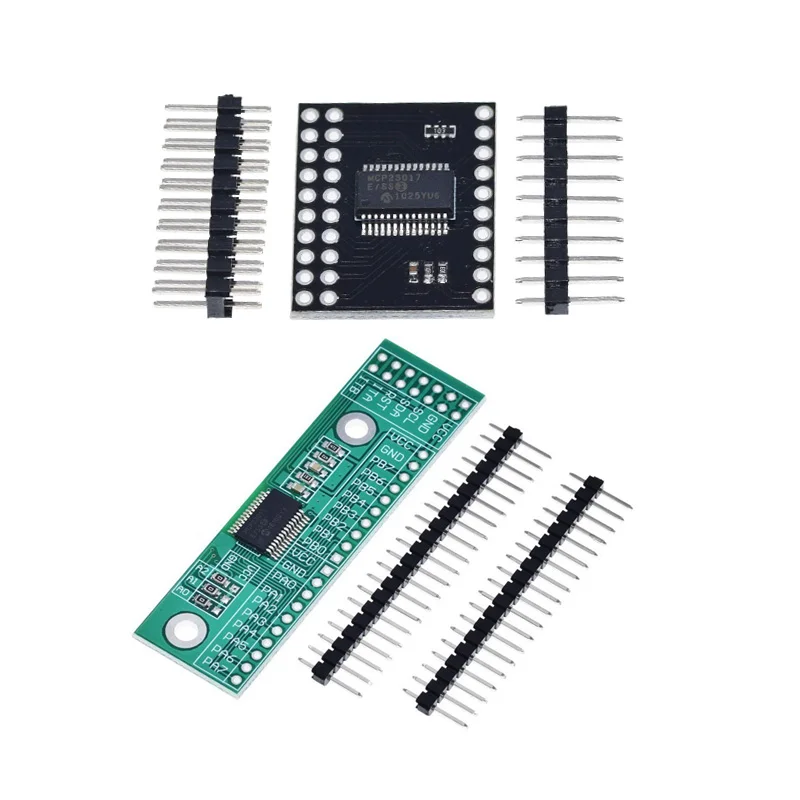 1 шт. MCP23017 серийный Интерфейс модуль IIC I2C SPI MCP23S17 двунаправленный 16-бит I/O расширитель шпильки 10 МГц беспроводной последовательный Интерфейс модуль