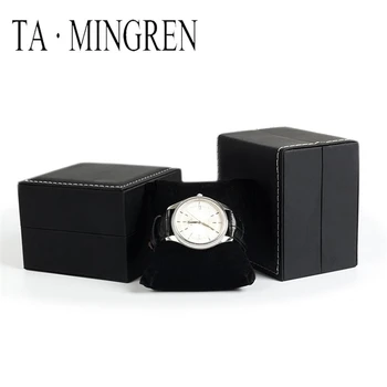 

TA MINGREN New Watch Display Jewelry Box PU Leather Storage Case For Valentine's Day Gift