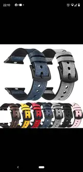 

Leather Strap for Apple Watch Band 44/42mm 40/38mm Cowhide Bracelet for iWatch Series 1 2 3 4 5 Watchbands