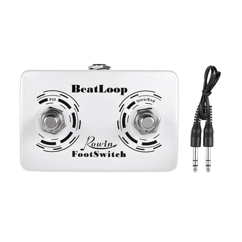 Rowin двойной Педальный переключатель Ножной Переключатель педали для BEAT