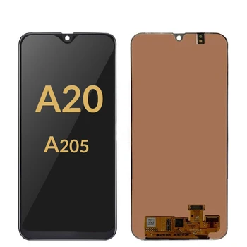 

Original 6.4'' Super AMOLED LCD For SAMSUNG Galaxy A20 A205/DS A205F A205FD A205A Display Touch Screen Digitizer Assembly