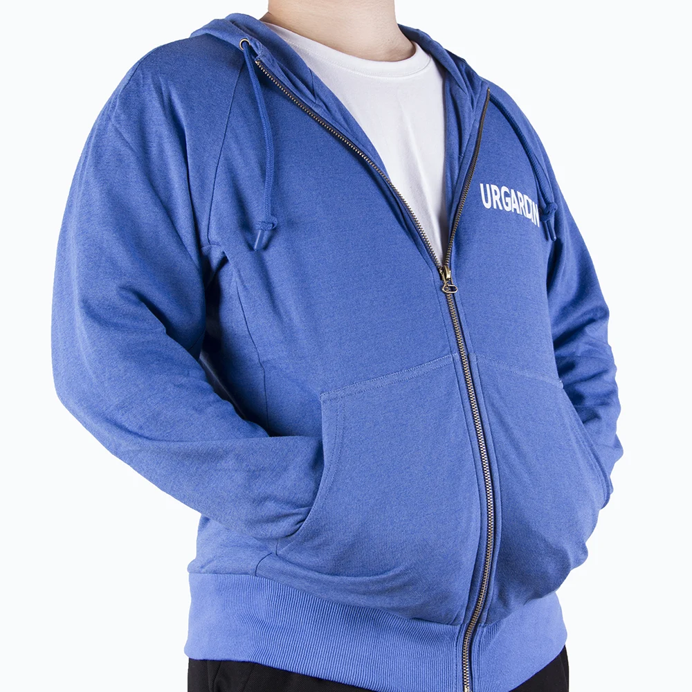 US $148.00 Urgarding Emf Shielding Double Layers Zip Hoodie With USilver RadiationShielding Fabric