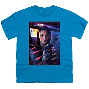 

Riverdale Kids T-Shirt Veronica Lodge Portrait Turquoise Tee