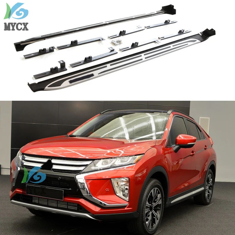 

New Arrival Side Step Nerf Bar Side Pedals For Mitsubishi Eclipse Cross 2018-2019.OE model ISO90000 Quality