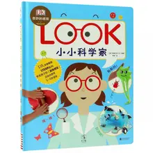 

Original Children Popular Science Books DK Look I'm A Scientist Colouring English Activity Picture Book for Kids