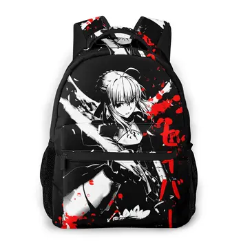 

Fate - Saber New Pattern knapsack Fate stay night Teens Books Backpack