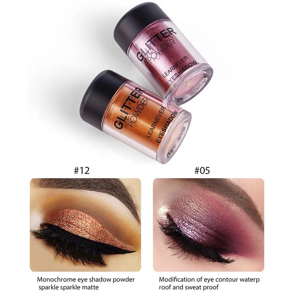 Матовые тени для век Shimmer Eye Shadow Eyes Makeup Pallete блеск водостойкий стойкий макияж Easywear 4 цвета