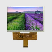 7.0 inch 800*480 LVDS interface Wide temperature high brightness IPS TFT LCD display with capacitive touch panel