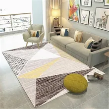 Современный коврик для дома ковровое покрытие пола для гостиной спальни/кухни Коврик дизайн перо прямоугольник печатных площадь ковер CF