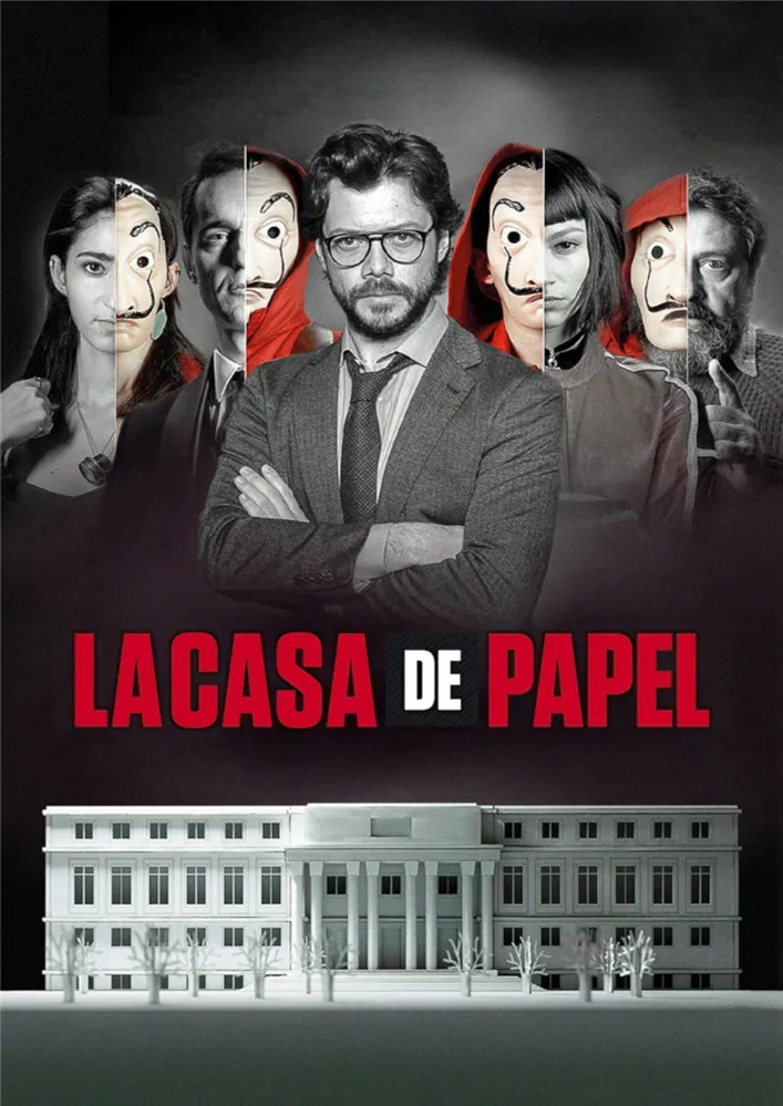 Глянцевые бумажные плакаты la casa de papel, украшение на стену, хорошее качество