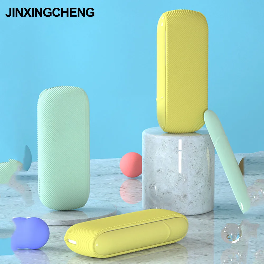 Силиконовый чехол JINXINGCHENG для iqos 3 0 и боковая крышка 11 цветов | Электроника