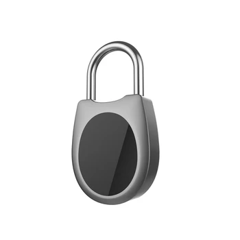 

Wardrobe Furniture Smart Keyless Electric Door Padlock Office Fingerprint Lock Drawer Waterproof USB Charging Mini Bluetooth