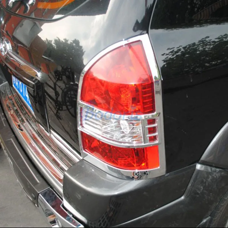 

Аксессуары для Hyundai Tucson 2005-2014 задний Светильник Крышка Хвост светильник протектор декоративный молдинг отделка хром авто-Стайлинг