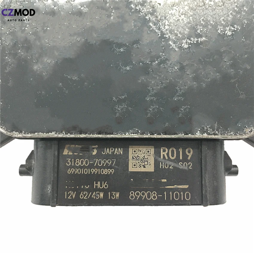 CZMOD 89908-11010 R019 89907-11010 L019 HU6 Светодиодный модуль для фар блок управления 89907 11010 Подержанные автомобильные аксессуары - Цвет: R019