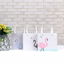 Напрямую от производителя продажи стиль мультфильм печатных коровьей подарок Вакуумные пакеты для одежды бумажная сумка для покупок мешок настраиваемый