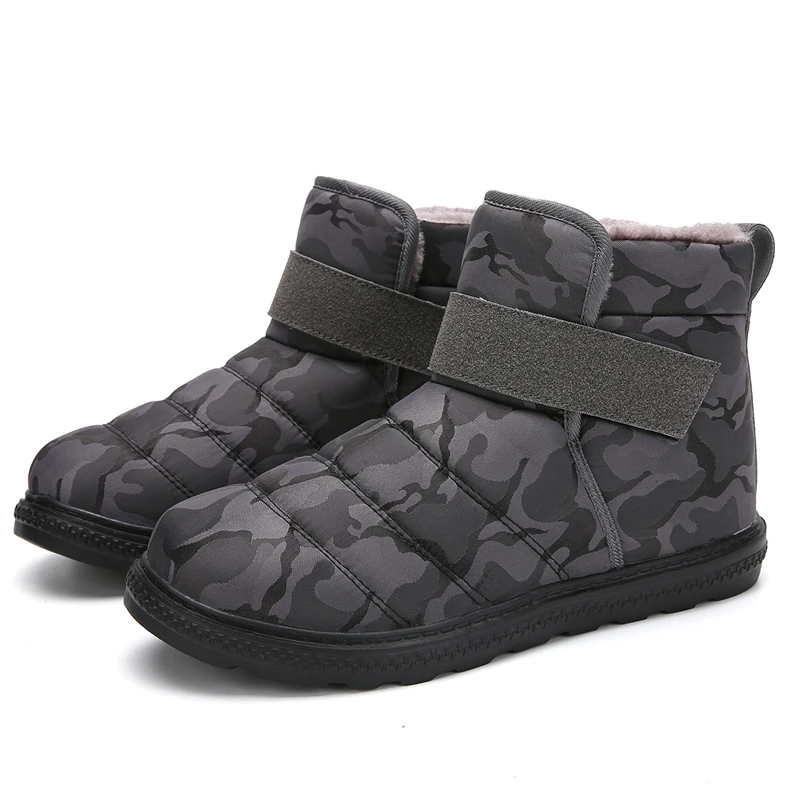 Новый Для мужчин Пеший Туризм обувь Водонепроницаемый зима-осень меховые теплые зимние ботильоны Для мужчин прогулочная обувь Горные