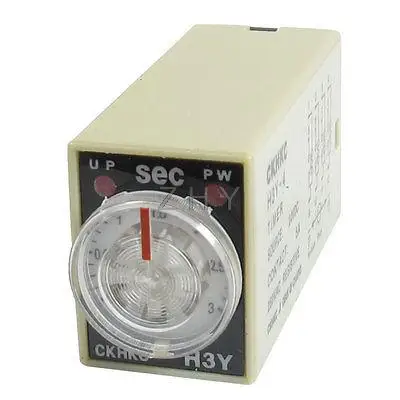 

H3Y-4 DC 24V 4PDT 0-3 Seconds 3S 14 Pins Power on Time Delay Relay