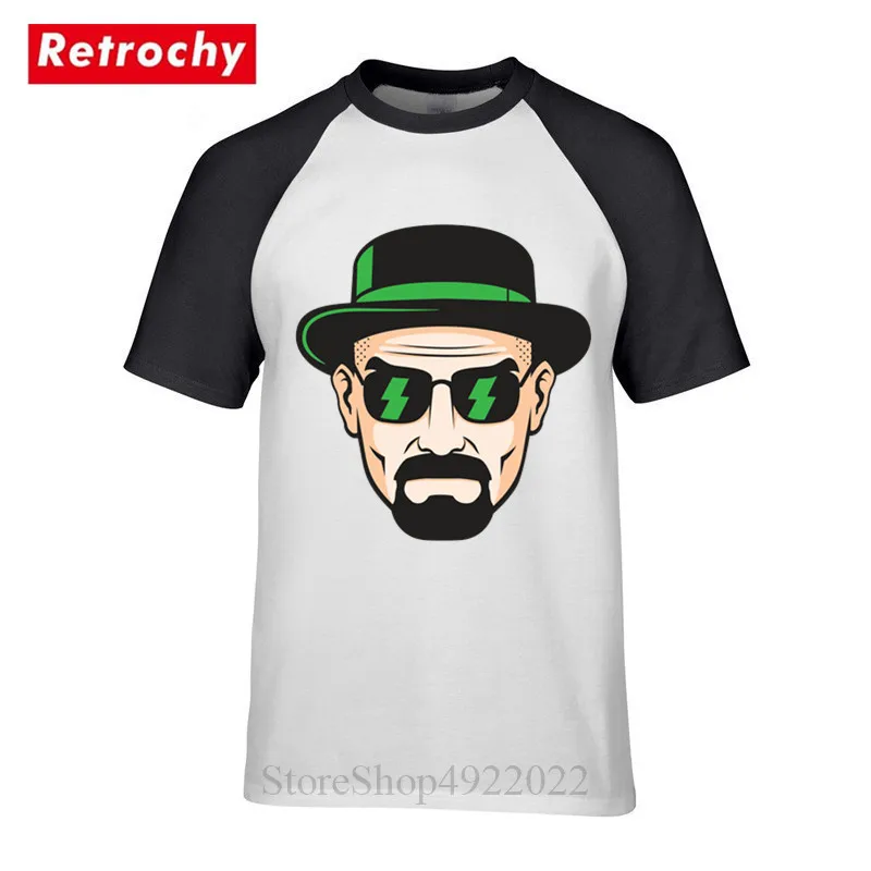 2019 крутая футболка Heisenberg Head Portrait забавная уличная из чистого хлопка известный