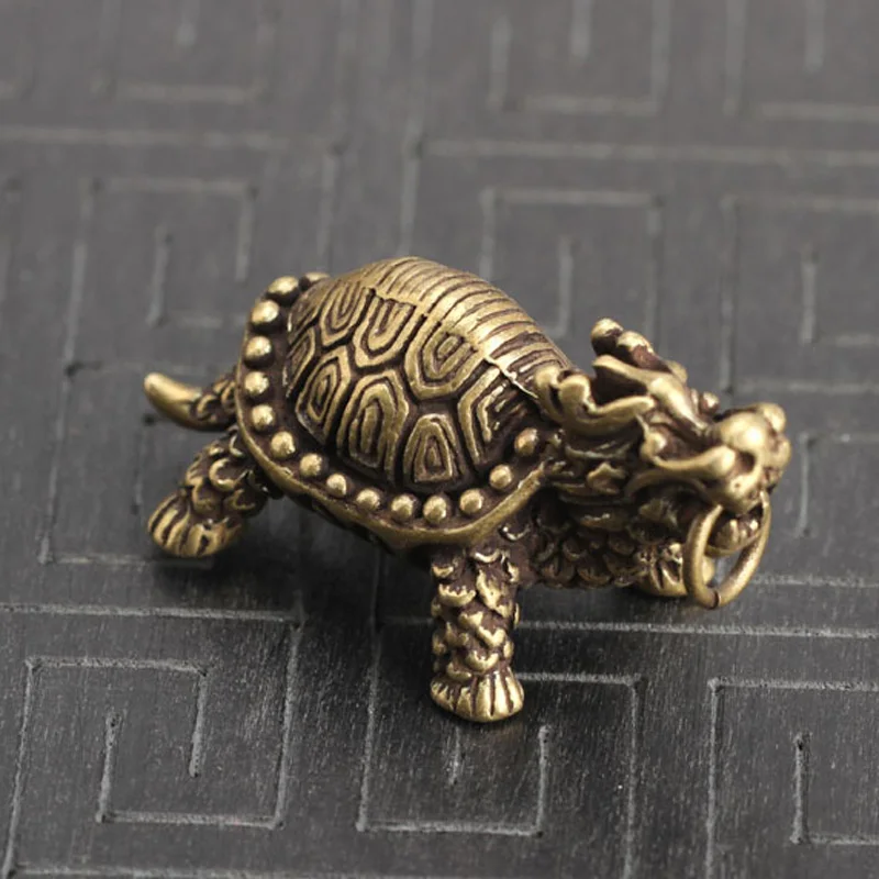 Украшение Фигурка Дракон черепаха дисплей креативная статуя миниатюрная в