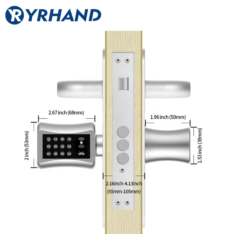 TT замок apSmart замок DIY без ключа двойная Замена цилиндрический замок TT замок приложение WiFi евро цилиндр умные замки