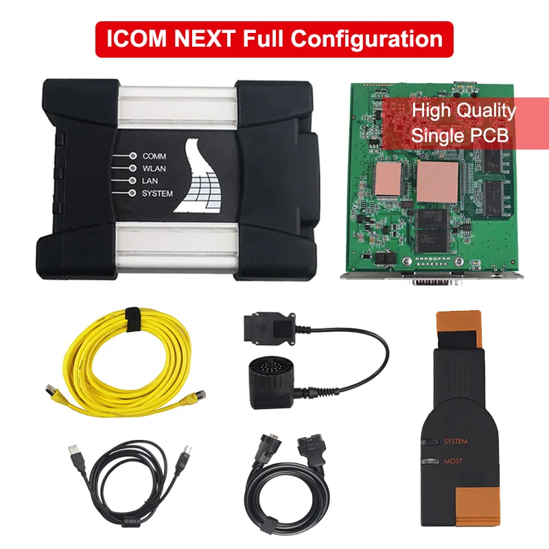 V2019.12 ISTA ICOM A2+ B+ C ICOM Next wifi диагностический и программный инструмент для автомобилей поддержка многоязычных - Цвет: NEXT Single PCB