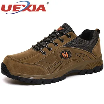 

UEXIA NEW Unisex Couple Winter Men Shoes Big Size 36-48 Super Warm Boots Sneakers Ankle Warm Plush Snow Outdoor Sport Footwear