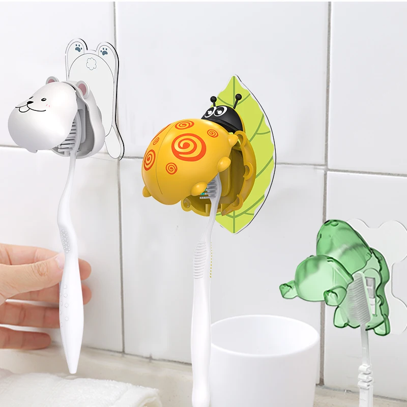 Cartoon Toothbrush Holder Automatic Toothpaste Dispenser Holder ...