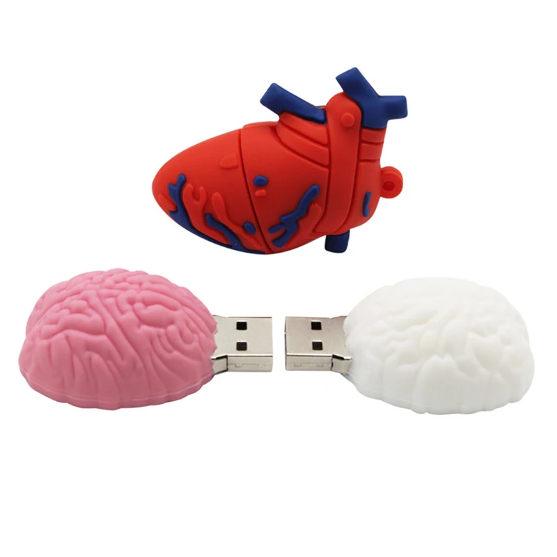 

TEXT ME horror Funny heart USB flash drive cute animal pen drive cartoon pendrives U disk