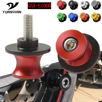 

Motor Swingarm Sliders 6mm 8mm 10mm Motorcycle Swingarm Spools Slider Stand Screws For Suzuki GSX-S1000 ABS GSXS1000 GSX S1000