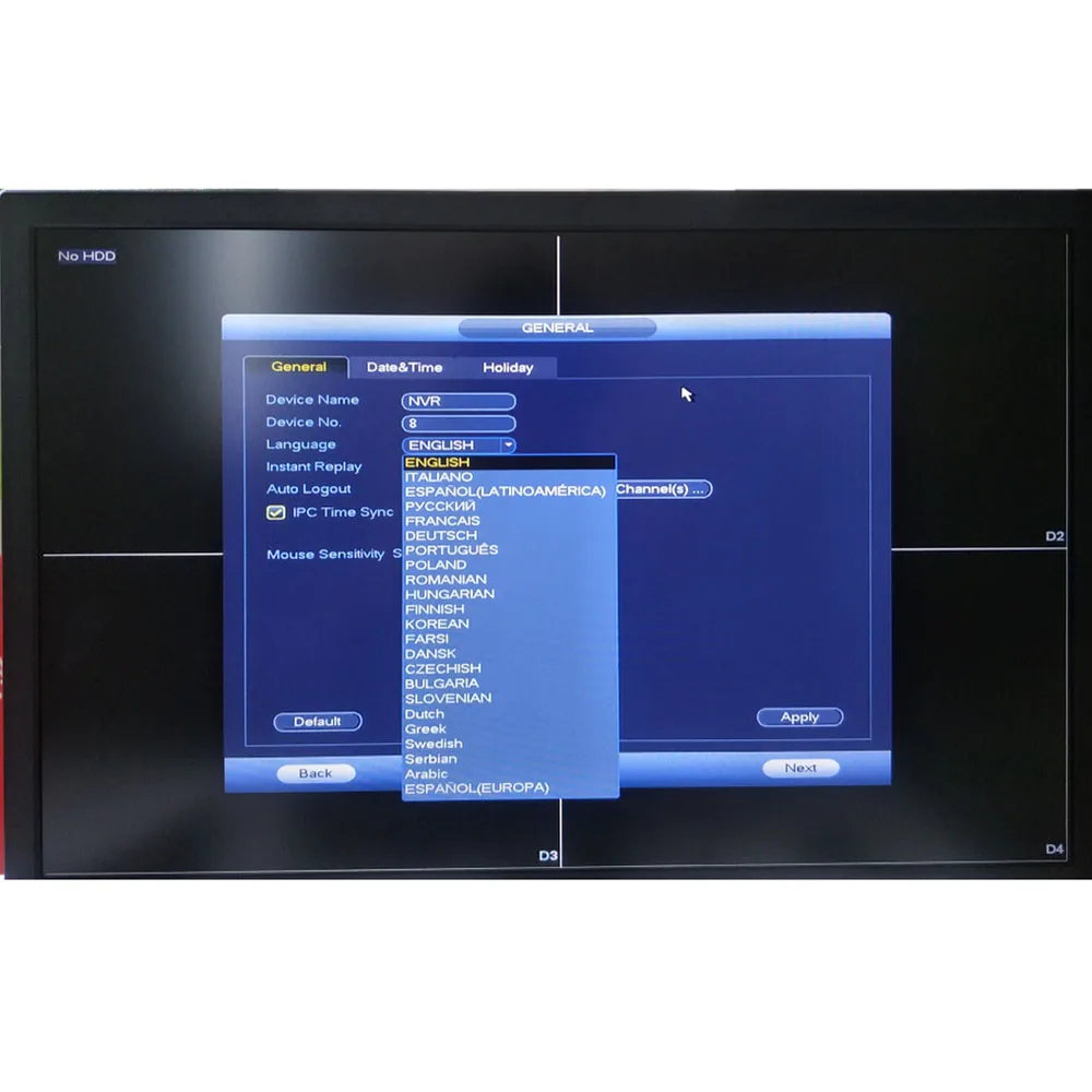  Dahua NVR P2P 4K Network Video Recorder NVR4104HS-4KS2 NVR4108HS-4KS2 NVR4116HS-4KS2 4CH 8CH 16CH 1
