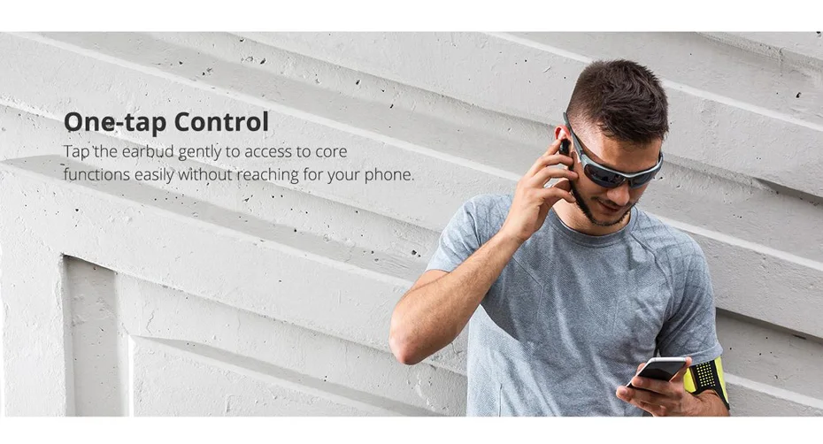 Tronsmart Spunky Pro TWS Bluetooth 5.0 Earphones True Wireless Earbuds IPX5 Deep Bass Voice Assistant Wireless Charging Headsets (20)