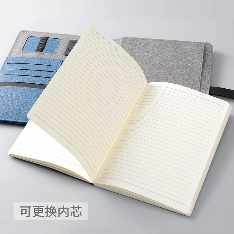 2018 тренд А5 бизнес путешествия блокнот планировщик с 5000 мАч Зарядное устройство