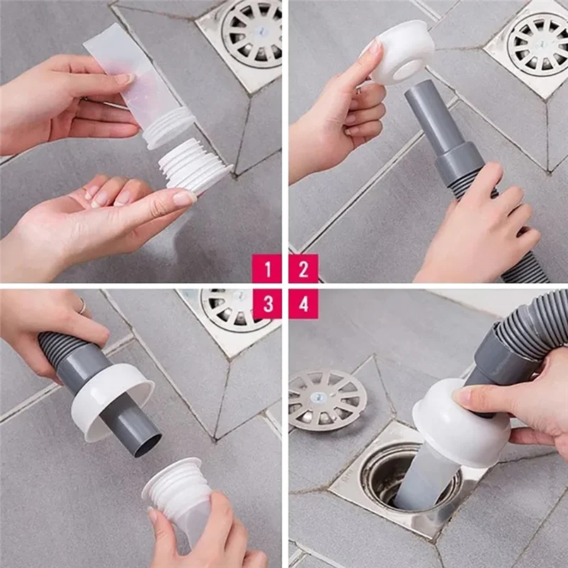 Multifunctional sewer deodorant sealing plug bathroom plug trap water filter sewer deodorant sealing plug 30J8 (12)