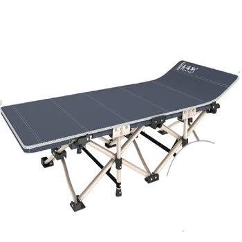 

Folding bed family nap lounge rat chair lunch break adult marching bed office simple portable foldable single bed